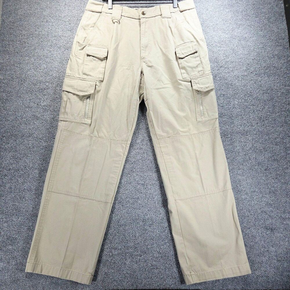 Blackhawk Pants Mens 38 Beige Warrior Wear Tactical Cargo Cotton Canvas Utility